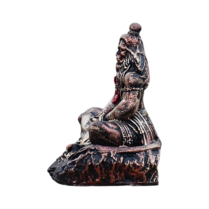 Meditating Lord Hanuman Antique