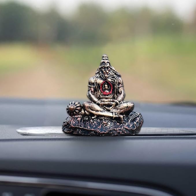 Meditating Lord Hanuman Antique