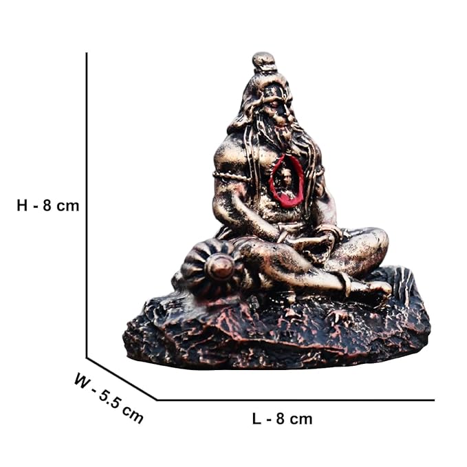 Meditating Lord Hanuman Antique