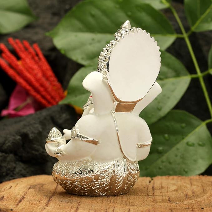 Lord Ganesha Idol Silver